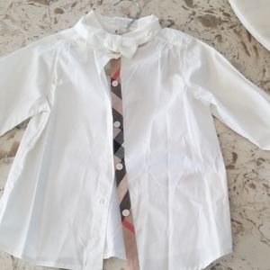 Brand new, never worn girls Burberry button down